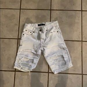 Trestles Supply Co. White Shorts